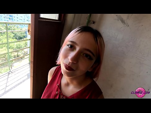 ❤️ Student Sucks a Stranger Sensually in the Backstreet - Face Cumming Βίντεο σεξ ❤
